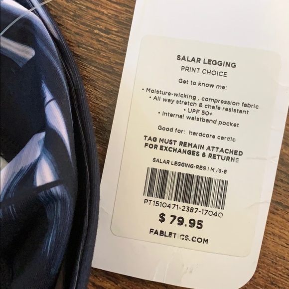 Fabletics Salar Leggings NWT - Picture 4 of 4